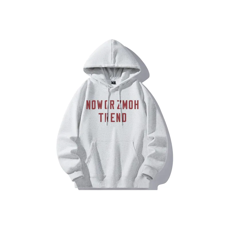 ZMOH Fleece Lined Hoodie Unisex Couple's-12