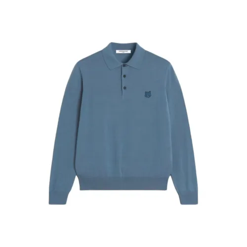Maison Kitsune Bold Fox Head Polo Shirt