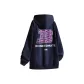 Navy Blue-Purple Leopard Print
