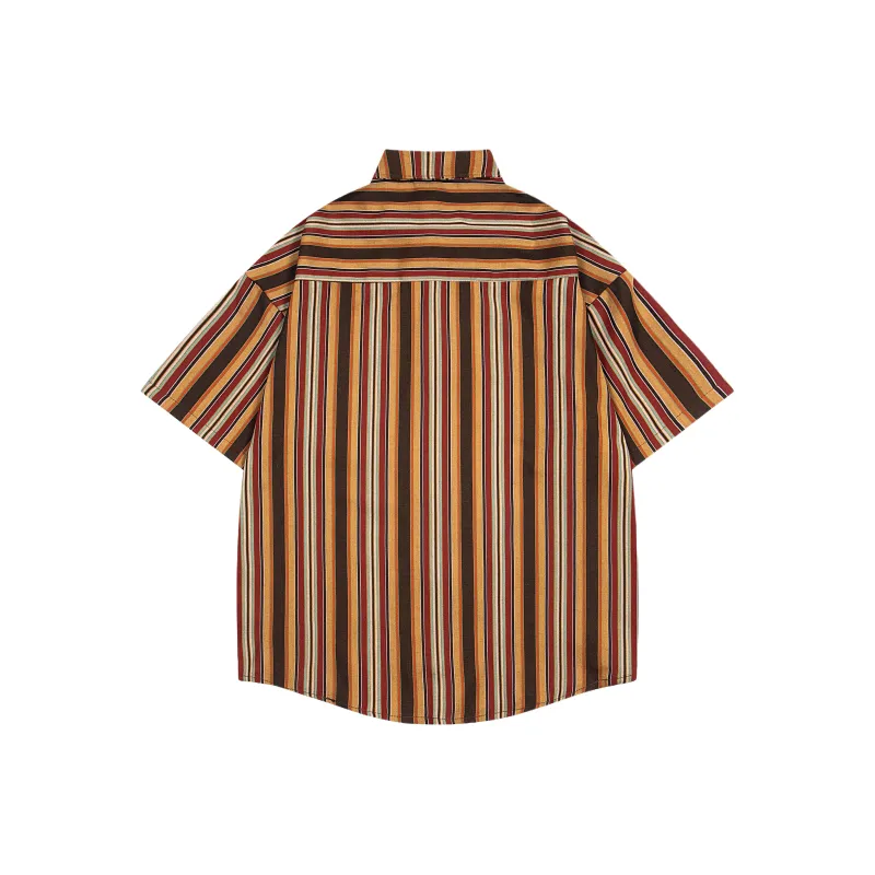 BEAR UNION Shirt Unisex Orange Red-1