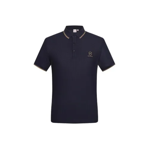 DANIEL HECHTER Polo Shirt Men's Royal Blue