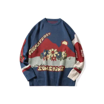 Guuka Sweaters Unisex Blue