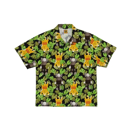 Kaws X HUMAN MADE HUMAN MADE X KAWS Co-branded Series Shirts Unisex