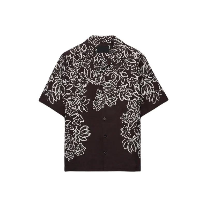 PRADA Shirts Men Dark Brown-0
