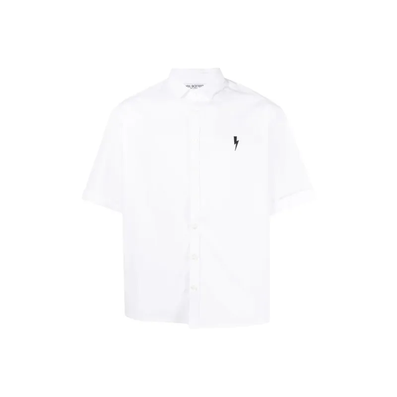 Neil Barrett Shirts Men White-0
