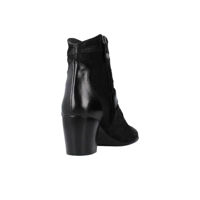 GEOX D NEW LUCINDA Ankle Boots 6cm Women's Black-4