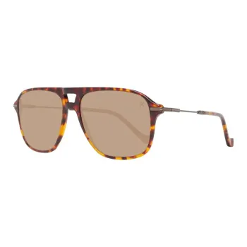 HACKETT LONDON Aviator Sunglasses Men's Brown