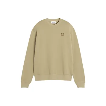 Maison Kitsune Fox Patch Crewneck Sweatshirt