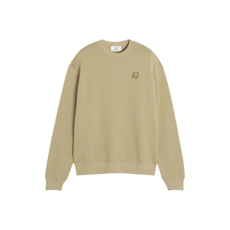 Maison Kitsune Fox Patch Crewneck Sweatshirt-0