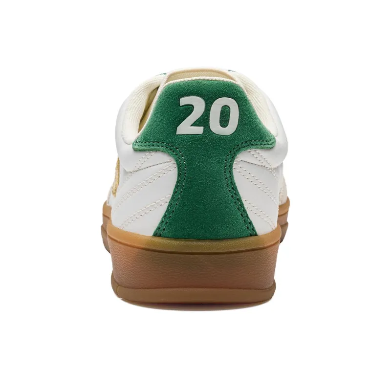 Kappa Tifo Wear-Resistant Low-Top Skateboard Shoes Unisex Fir Wood Green-4