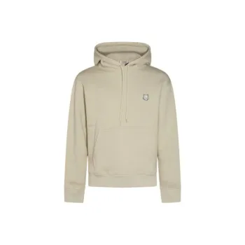 Maison Kitsune Bold Fox Head Patch Drawstring Hoodie