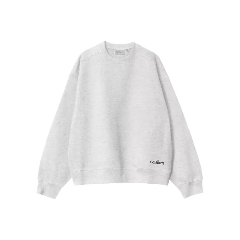 Carhartt WIP Label Script Logo Embroidered Sweatshirt-0