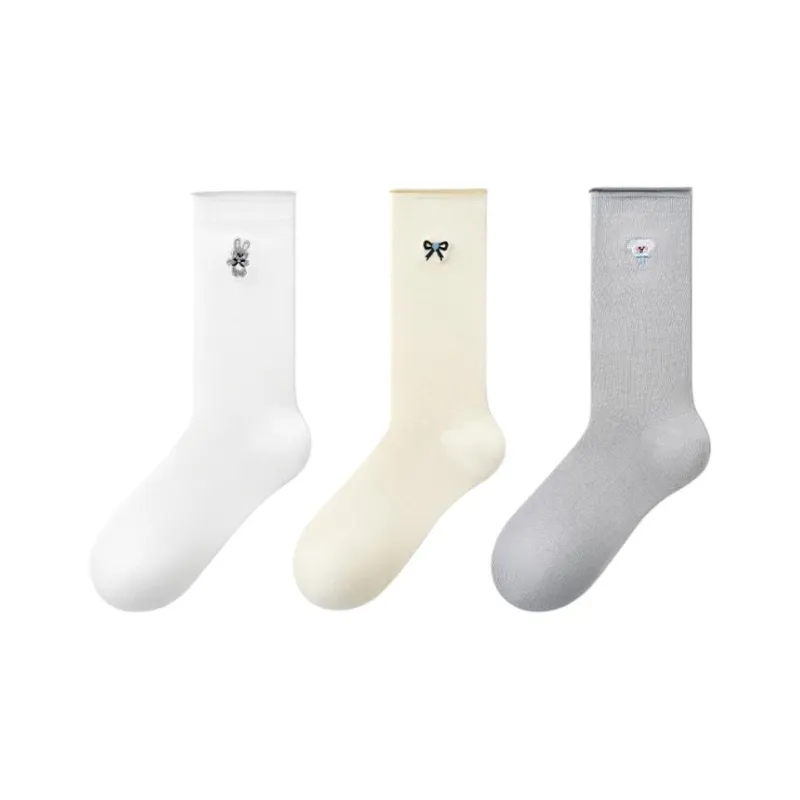 Primeet Mid Calf Socks Women's 3 Pack-0