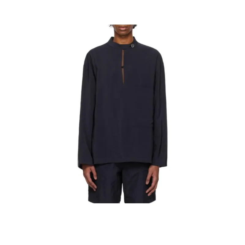 Le 17 Septembre Shirt Men's Marine Blue-0