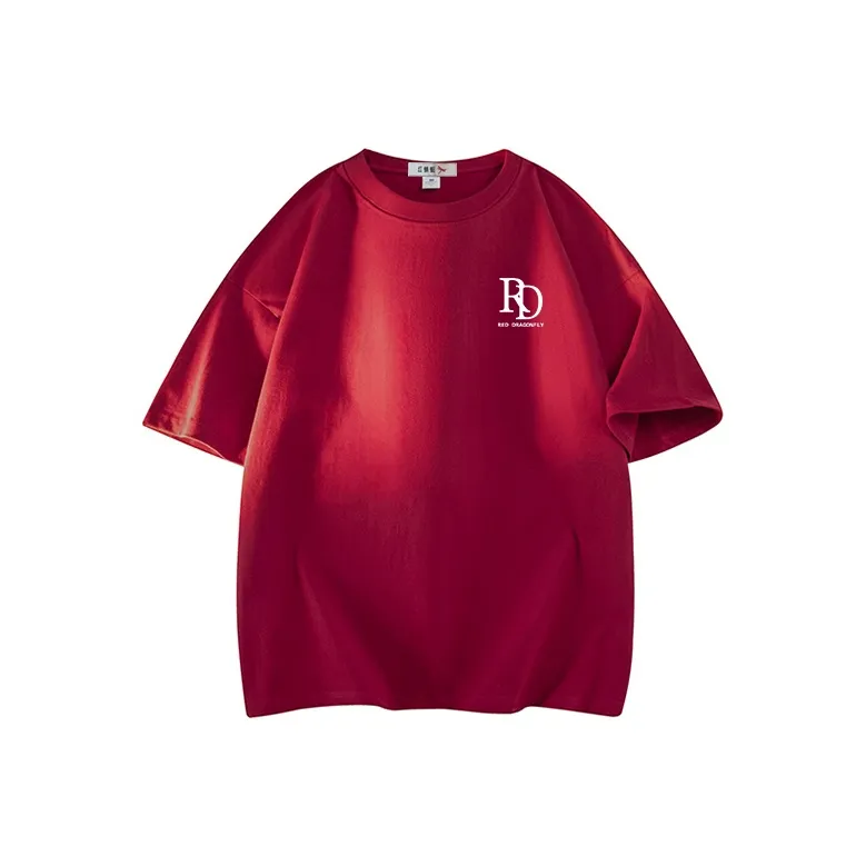 RED DRAGONFLY T Shirt Unisex Black-8