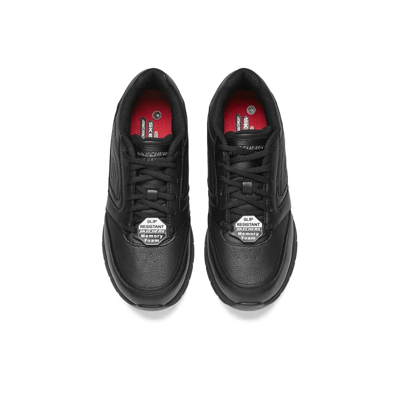 Skechers Work Nampa Slip Resistant Shoes 'Black'-3