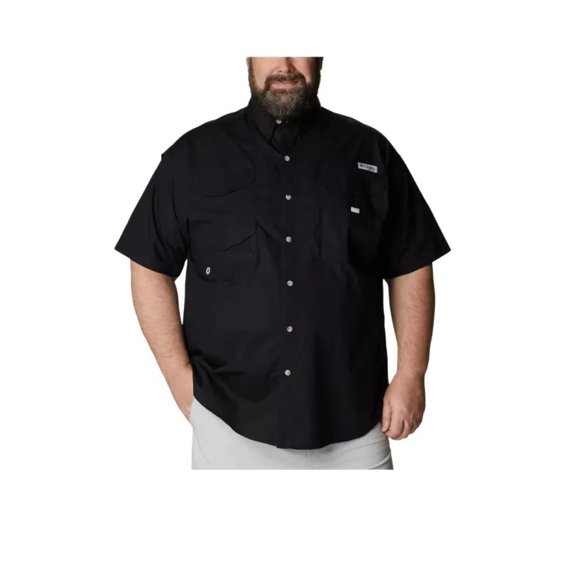 Columbia PFG Bonehead Shirt Men's Black-0