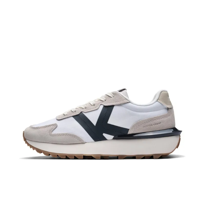 Kappa Cushioning Lightweight Breathable Low-Top Casual Running Shoes Unisex Malt Beige Brown-0