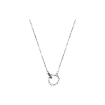 Modern Miracle Sterling Silver S999 Necklaces Unisex