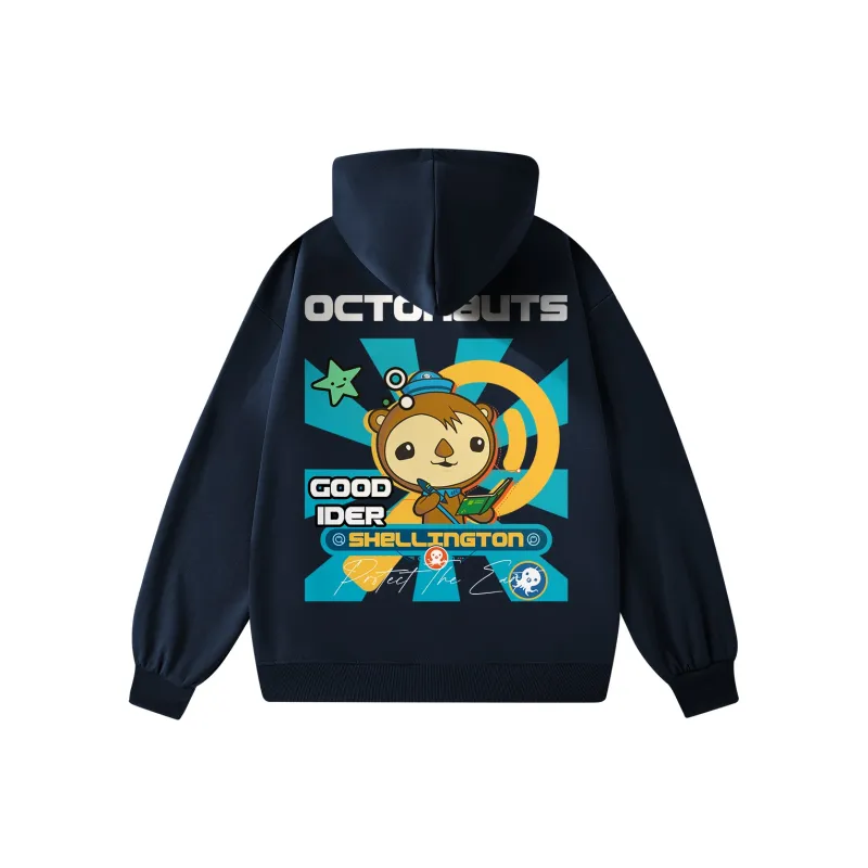 Small Columns Under The Sea Sweatshirt Unisex-2