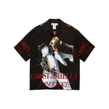 WACKO MARIA x GONGKEJIDONGDUI 2 LIANMINGKUAN SS24 Shirt Unisex Black