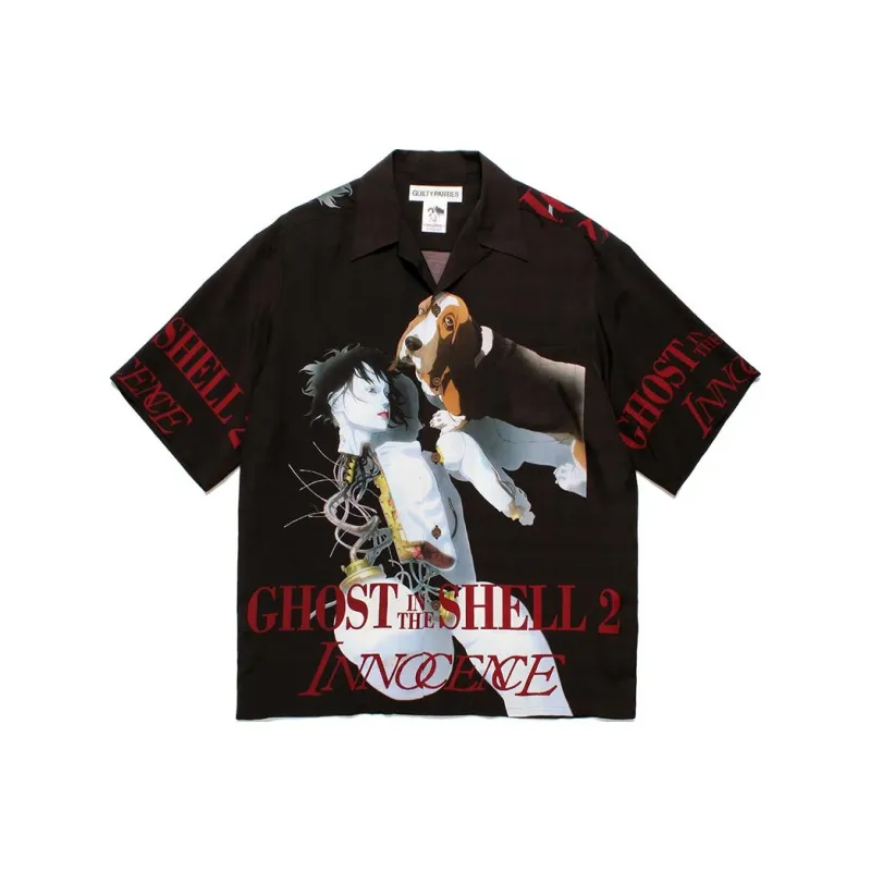 WACKO MARIA x GONGKEJIDONGDUI 2 LIANMINGKUAN SS24 Shirt Unisex Black-0