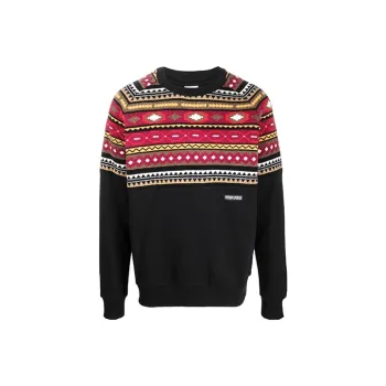 Marcelo Burlon Logo Patch Intarsia Jumper