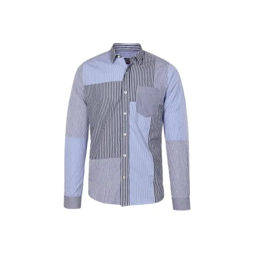 Paul & Shark Yachting Shirt Men's Navy Blue