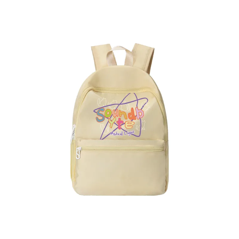 HINY Polyester Students Backpack Small Size Unisex Multicolor-8