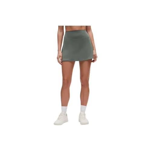 Lululemon Align™High Rise Casual Short Skirts Women's Dark Forest/DKFR