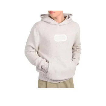 DIOR Homme Logo Patch Long Sleeved Hoodie
