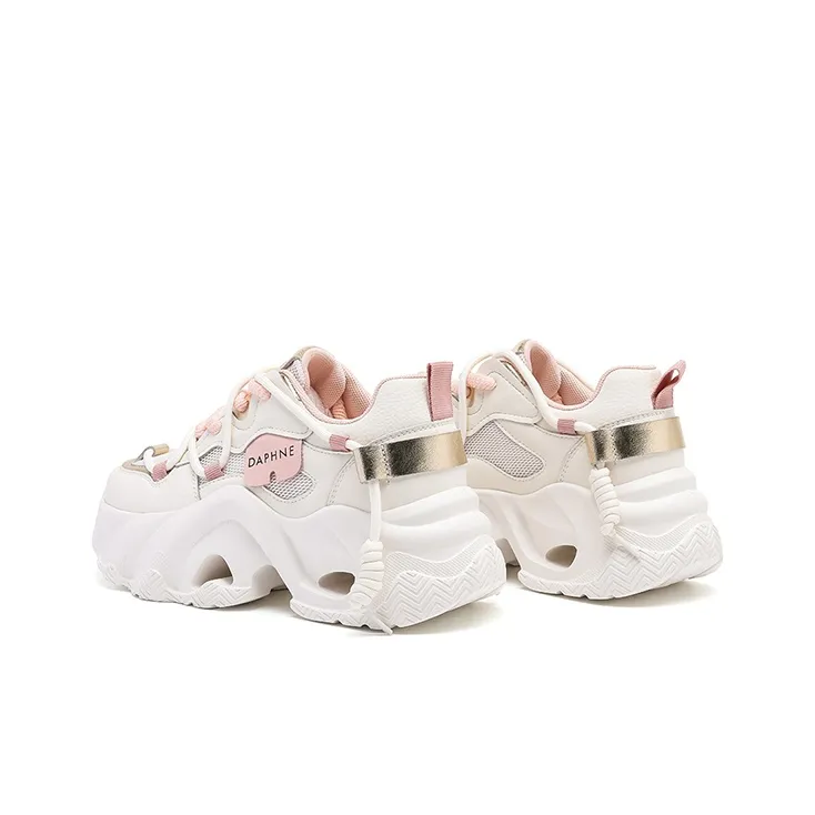 DAPHNE Anti-Slip Wear-Resistant Low-Top Chunky Sneakers Women's-18