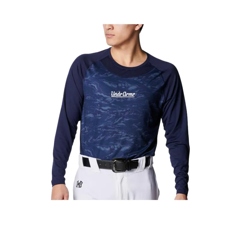 Under Armour HeatGear Shirt Men's Midnight Dark Blue-0