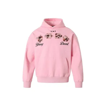 YADcrew Sweatshirts Unisex Pink