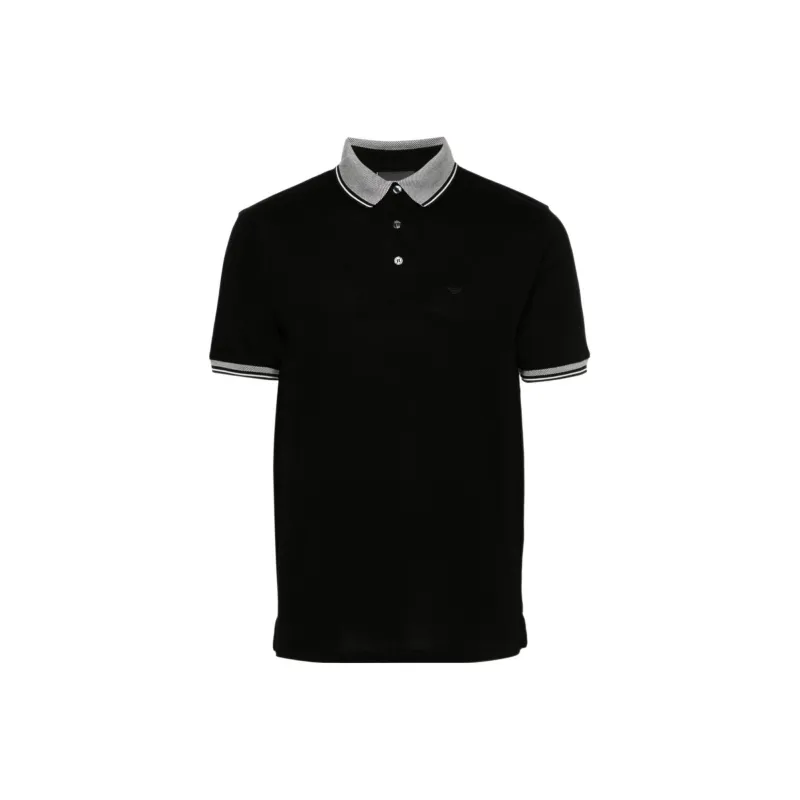 EMPORIO ARMANI Polo Shirt Men's Black-0