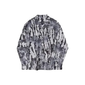 Randomevent Shirt Men's Black Beige