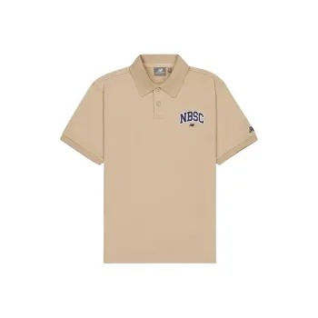 New Balance Polo Shirt Men's Khaki