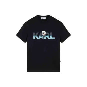 KARL LAGERFELD T Shirt Men's Black