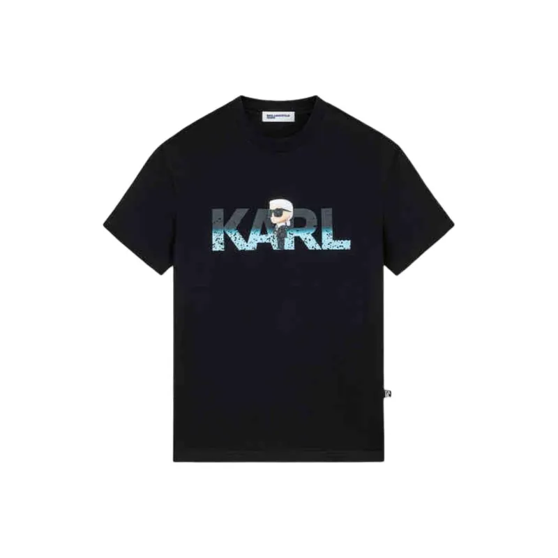 KARL LAGERFELD T Shirt Men's Black-0