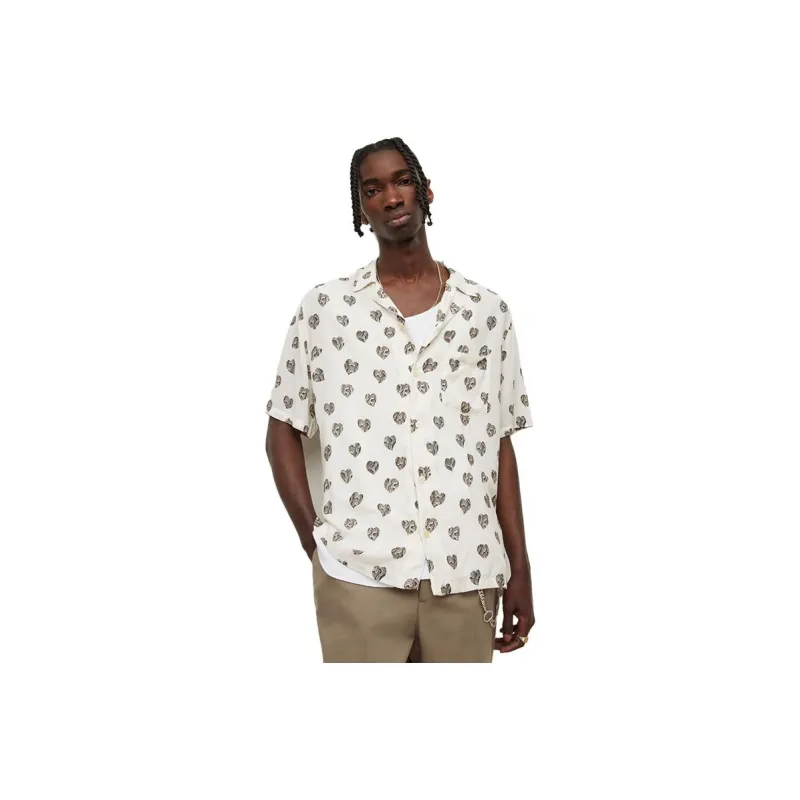 ALLSAINTS Shirts Men Print White-0