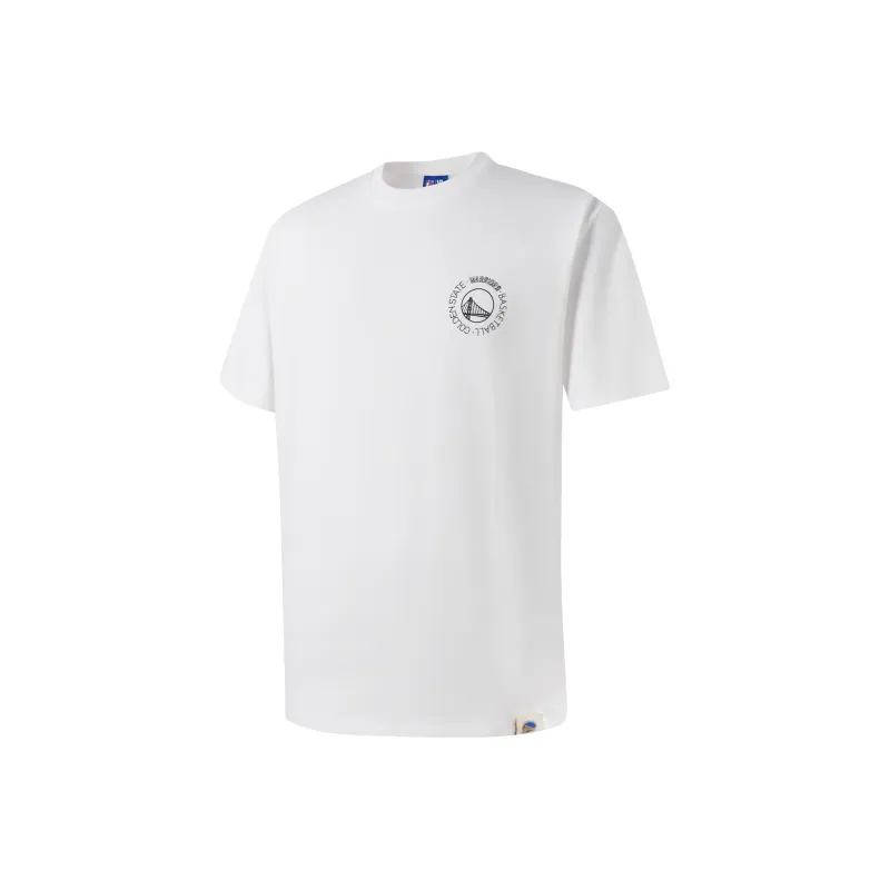 NBA Golden State Warriors T Shirt Unisex White-1
