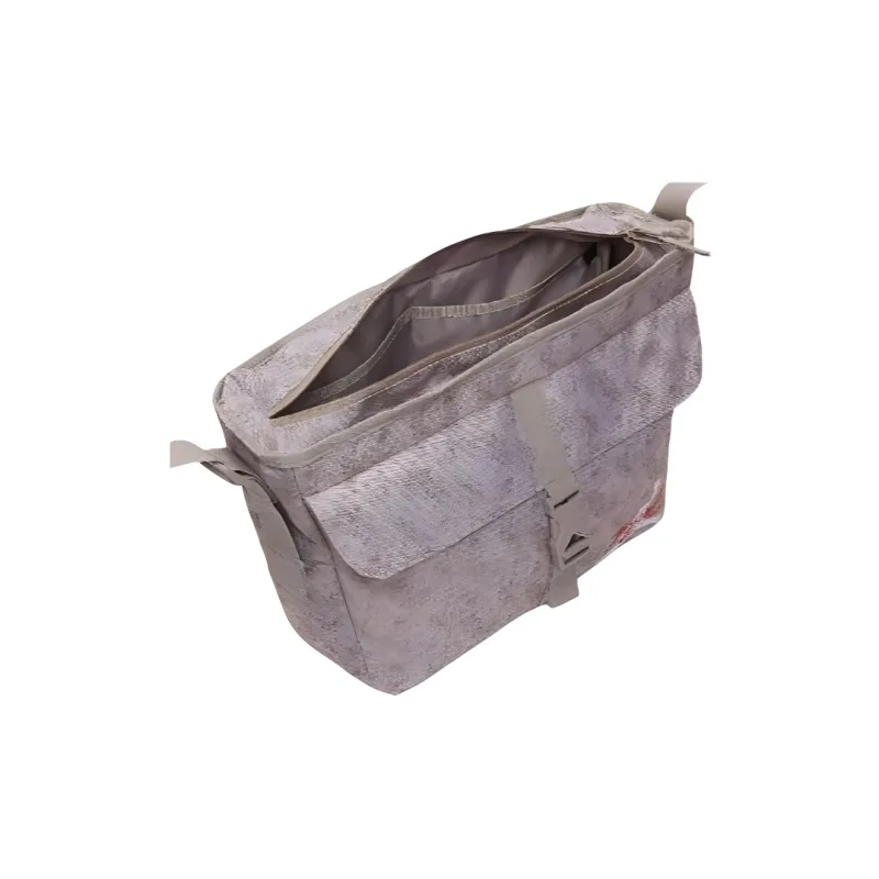 Jordan Polyester Shoulder Bag Crossbody Bag Regular Unisex Puzzle Stone Gray-4