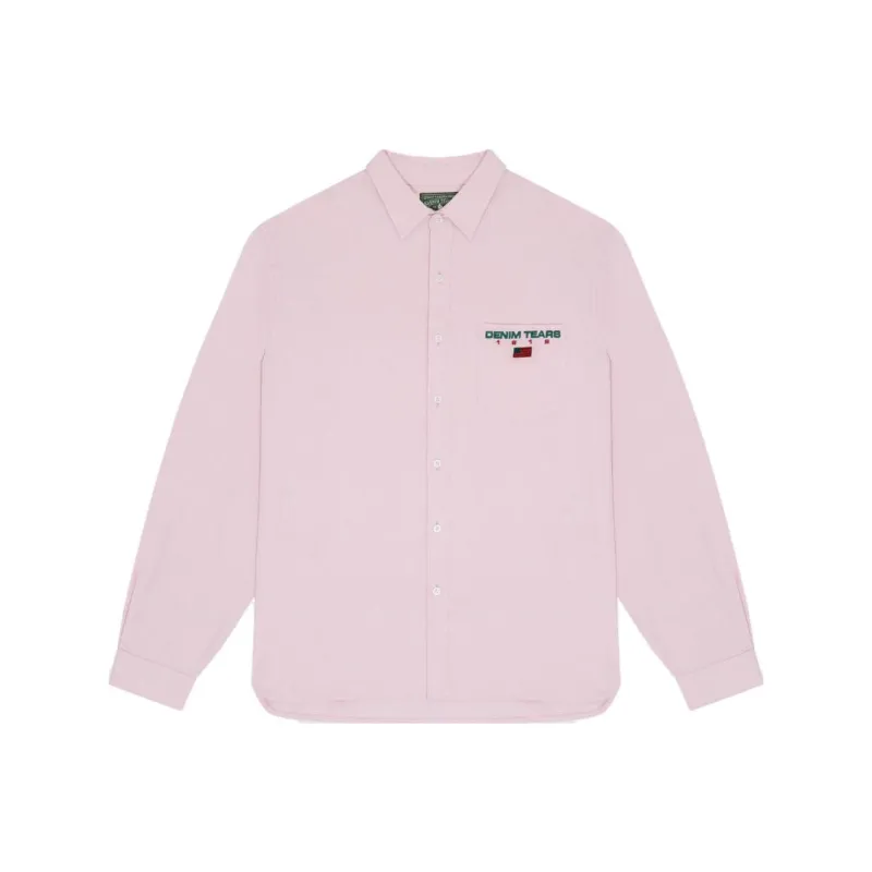 Denim Tears Shirts Unisex Pink-0