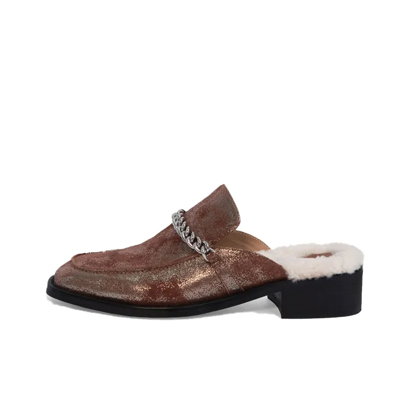 PUROLAINE Slip Resistant Wrap toe Slippers Women's-0