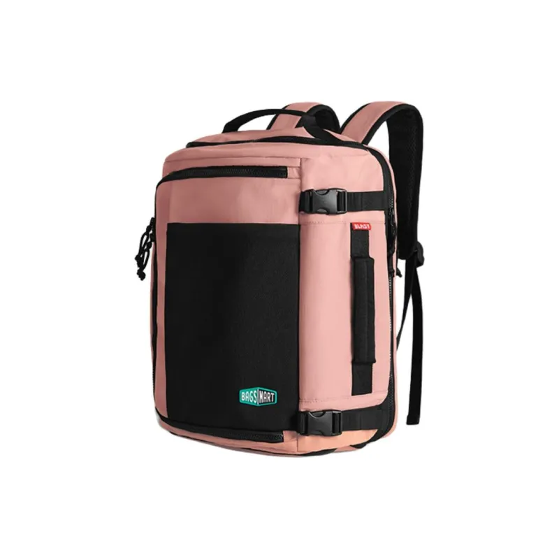 BAGSMART Nylon Backpack Handheld Laptop Bag Medium Size Unisex Multicolor-24