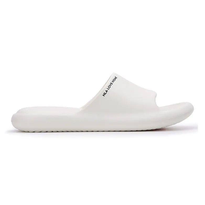HLA Couple Home Slippers, Summer Minimalist Style Lightweight Bathroom Bathing Slip Resistant Slippers-1