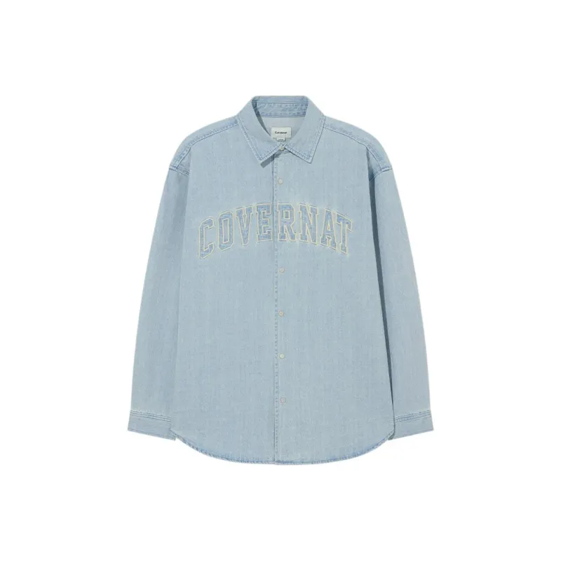COVERNAT SS25 Shirt Unisex Light Blue-0
