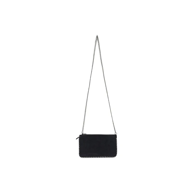 ZARA PU Shoulder Bag, Crossbody Bag Small Size Women's Black-1