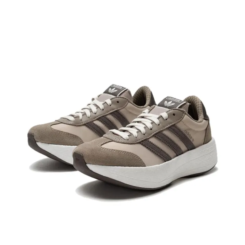 Adidas Originals City Abrasion Resistant Breathable Low Top Running Shoes Unisex Gray-2