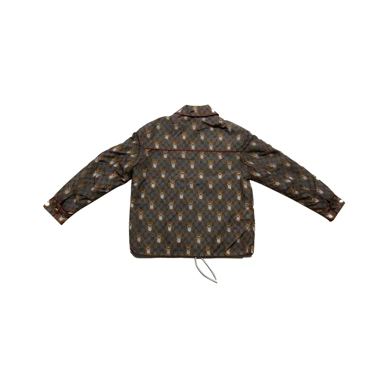 GUCCI Puffer Jacket Women's Brown-1